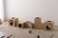 ねこねこトンネル　ＢＯＸ＋Ｔ字セット P-NTBT