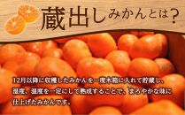 蔵出しみかん　家庭用（SS～LLサイズ）混合10kg【和歌山県海南市　産地直送】