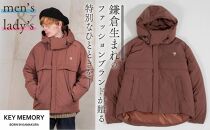 《2》メンズLサイズ【KEYMEMORY 鎌倉】K22パディングジャケット AZUKI