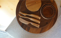 バターナイフ&nbsp;17センチ&nbsp;天然木&nbsp;国産