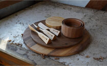 バターナイフ&nbsp;17センチ&nbsp;天然木&nbsp;国産