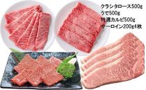 【のし付き】土佐和牛満喫セット約2.3kg「南国」 牛肉 ステーキ 焼肉 すきやきしゃぶしゃぶ