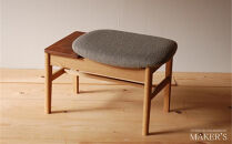 カレン&nbsp;玄関ベンチ&nbsp;オーク&nbsp;ウォールナット&nbsp;無垢材【福岡県・辻製作所】