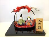塩沢織木目込人形 （雛人形）五色ひなD