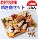 【復興支援】レンジで簡単　焼き魚セット　基本6点パック＋おまかせ3パック【サバ さば フグ ふぐ ブリ ぶり　お任せ 9点 パック 冷凍 石川県 七尾市 P001】