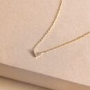 人気！シャープに美しいダイヤモンド５粒のV型ネックレス K10ダイヤモンドネックレス K10-01-03