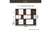 シェルフ　ローナ／180サイズHiタイプ