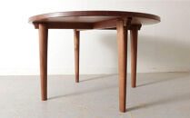 ラウンドテーブル ウォールナット（道産ナラも可能） W1200 北海道  MOOTH インテリア 手作り 家具職人 モダン 家具 家具 家具 家具 家具 家具