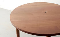 ラウンドテーブル ウォールナット（道産ナラも可能） W1200 北海道  MOOTH インテリア 手作り 家具職人 モダン 家具 家具 家具 家具 家具 家具