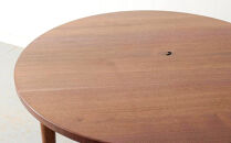 ラウンドテーブル ウォールナット（道産ナラも可能） W900 北海道  MOOTH インテリア 手作り 家具職人 モダン 家具 家具 家具 家具 家具 家具