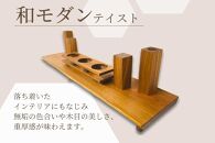 共に暮らす神棚（槐-エンジュ）カメヤ家具工芸/大川家具