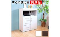 ランスタンドFAX台 完成品 ホワイト sb213269300301