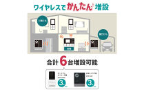 ＤＥＣＴ方式テレビドアホン（親機・子機セット）