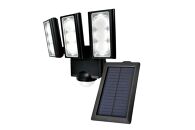 ソーラー式LEDセンサーライト　3灯　屋外　防水　防犯　ESL-313SL