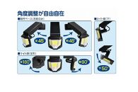 乾電池式LEDセンサーライト　屋外　防水　防犯　ESL-151DC
