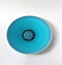 【ギャラリー洛中洛外】目の覚めるような青色が美しく食材が映える碧彩7.5寸皿