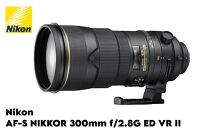 Nikon AF-S NIKKOR 300mm f/2.8G ED VR II