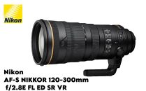 Nikon AF-S NIKKOR 120-300mm f/2.8E FL ED SR VR