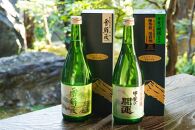 ＜富士山の日本酒　甲斐の開運＞雪解流（吟醸）・純米酒の飲み比べ（各720ml×１本）