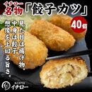 【ギョーザ専門店イチロー】餃子カツ40個（神戸ポークプレミアム100%使用）