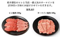 【年3回】伊賀牛 A5ヒレ・サーロイン 定期便A 総合計約2.9kg