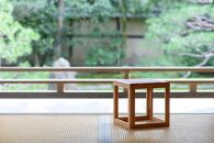 木製折り畳み椅子「patol stool（ロータイプ）」 籐張り【ポイント交換専用】