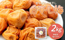 白干し梅&nbsp;2kg&nbsp;塩分&nbsp;20％［TR15w］