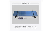 【鎌倉天幕】GL&nbsp;TABLE&nbsp;800専用&nbsp;BBQ&nbsp;UNIT&nbsp;ステンレス&nbsp;テーブル天板・火床台仕様&nbsp;KTM-BT80