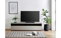 【開梱設置】テレビ台 TV台 幅180cm フレッド アッシュグレイ 大川家具 テレビボード