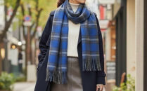 【神戸タータン】カシミヤストール