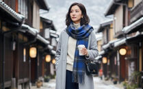 【神戸タータン】カシミヤストール