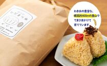 【無農薬・化学肥料不使用】大地の恵みをたっぷり受けた うるち米　あさひ（玄米）5kg