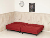 New離せるソファーベッド　ラズベリー