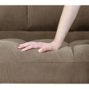 2Pコーデュロイソファー　コーヒーブラウン