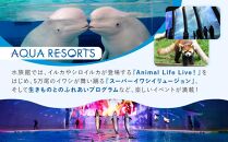 横浜・八景島シーパラダイス　ワンデーパス（水族館4施設＋アトラクション）大人2名さま