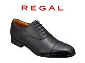 リーガル REGAL 【2週間程度で発送】 革靴 紳士ビジネスシューズ ストレートチップ ブラック 21CL（24.5cm）＜奥州市産モデル＞ メンズ 靴