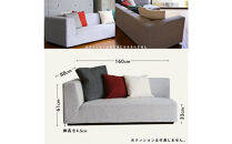 【開梱設置】VID&nbsp;コーナーソファ160cm&nbsp;2名掛け&nbsp;選べるカラー(Aランク)
