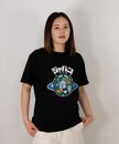 神戸市 マンホールTシャツ 黒（Sサイズ）