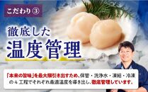 オホーツク産お刺身用ホタテ大サイズ（3S）【750g（250g×3パック）】