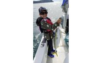 【ビギナーさんへの特別券】初フィッシング　体験チケット（3時間）