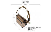 【鎌倉天幕】×&nbsp;AS2OV&nbsp;WP&nbsp;Cordura&nbsp;Fanny&nbsp;Pack&nbsp;3レイヤー・透湿防水Cordura&nbsp;ファニーパック/ボディバッグ&nbsp;KTM-ASFP&nbsp;