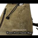 【鎌倉天幕】×&nbsp;AS2OV&nbsp;Water&nbsp;Proof&nbsp;Suede&nbsp;Bag&nbsp;2Way&nbsp;スエード・日本製&nbsp;巾着ショルダーバッグ&nbsp;KTM-ASSB&nbsp;
