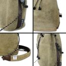 【鎌倉天幕】×&nbsp;AS2OV&nbsp;Water&nbsp;Proof&nbsp;Suede&nbsp;Bag&nbsp;2Way&nbsp;スエード・日本製&nbsp;巾着ショルダーバッグ&nbsp;KTM-ASSB&nbsp;