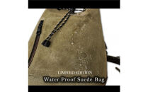 【鎌倉天幕】×&nbsp;AS2OV&nbsp;Water&nbsp;Proof&nbsp;Suede&nbsp;Bag&nbsp;2Way&nbsp;スエード・日本製&nbsp;巾着ショルダーバッグ&nbsp;KTM-ASSB&nbsp;