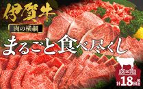 【月3×6回　計18回発送】肉の横綱　伊賀牛まるごと食べ尽くし