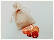 純銅抗菌チップ5個巾着袋入り 日本製【チップ（10g/1枚）×5個入】