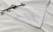 【クィーンサイズ】手摘みシャンカールコットンのやわらか綿毛布 200×200cm　SHAN-Q