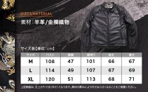 【デグナー】クラシック×花山コラボジャケット21SJ-14K&nbsp;&nbsp;雲龍＜XLサイズ＞［&nbsp;京都&nbsp;バイクギア&nbsp;ジャケット&nbsp;人気&nbsp;おすすめ&nbsp;革&nbsp;レザー&nbsp;ツーリング&nbsp;ライダー&nbsp;バイカー&nbsp;バイク&nbsp;ブランド&nbsp;メーカー&nbsp;ギア&nbsp;パーツ&nbsp;］