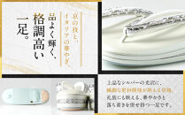 【光映工芸】京都発！特許高蒔絵技法による伝統工芸品 和装着物用草履〈京金彩〉プラチナ箔≪イタリアサラサ柄≫LL寸(25cm～25.5cm)［ 京都 老舗 履物 高級 人気 おすすめ 金彩友禅 京金彩 和装 お取り寄せ 通販 送料無料 ふるさと納税 ］