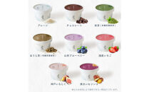 田田田堂　『お米のジェラート 焼きいもリンゴ入りセット 8個入（4種×各2個）』 天然麹で発行させた甘酒の「ヴィーガンジェラート」